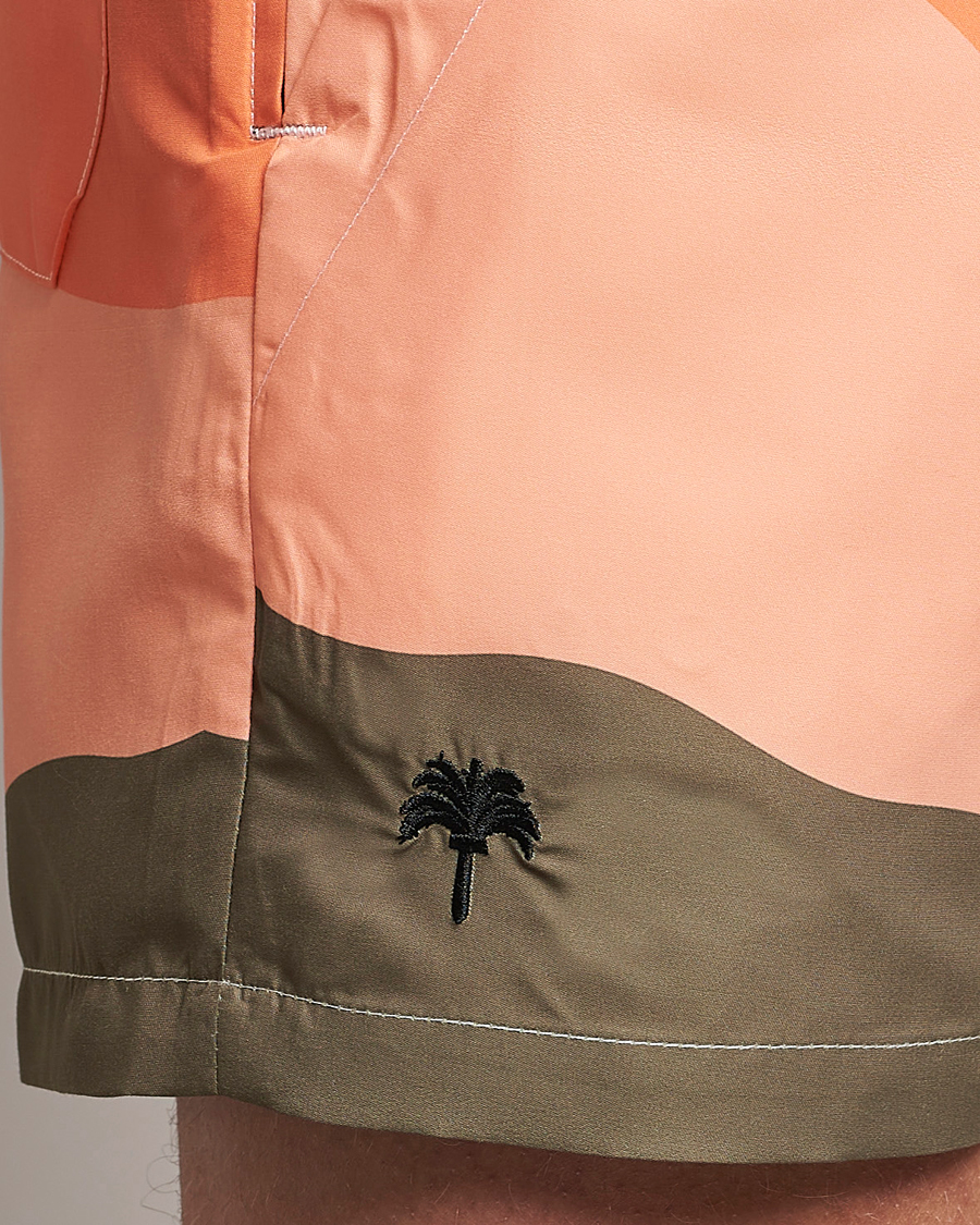 Hombres | Bañadores | OAS | Printed Swimshorts Fire Wave