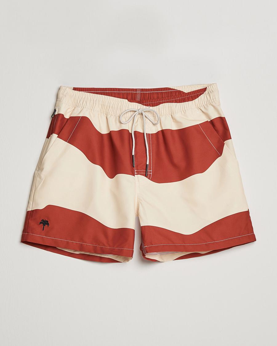 Hombres | Bañadores | OAS | Printed Swimshorts Amber Dune