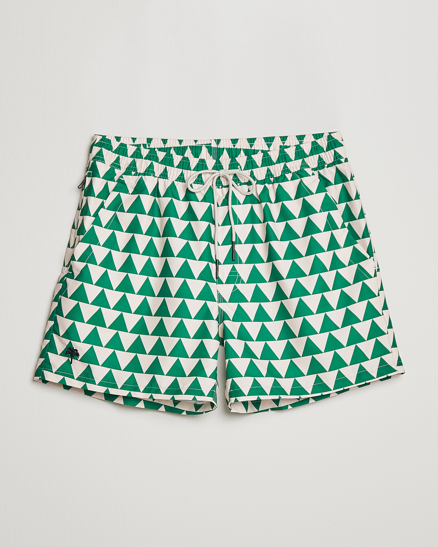 Hombres | Bañadores | OAS | Printed Swimshorts Triangle Jungle