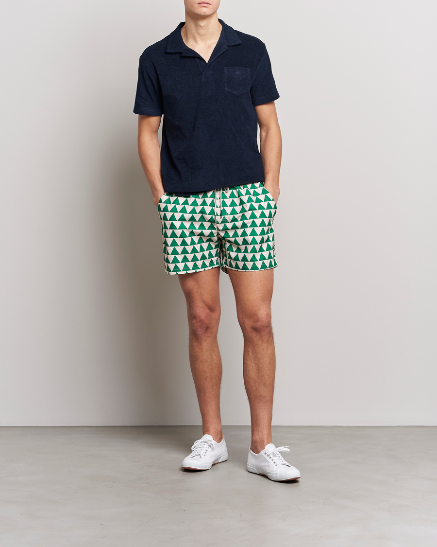 Hombres | Bañadores | OAS | Printed Swimshorts Triangle Jungle