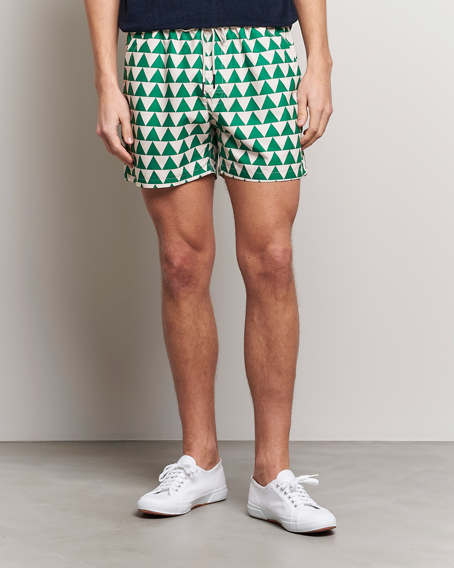 Hombres | Bañadores | OAS | Printed Swimshorts Triangle Jungle