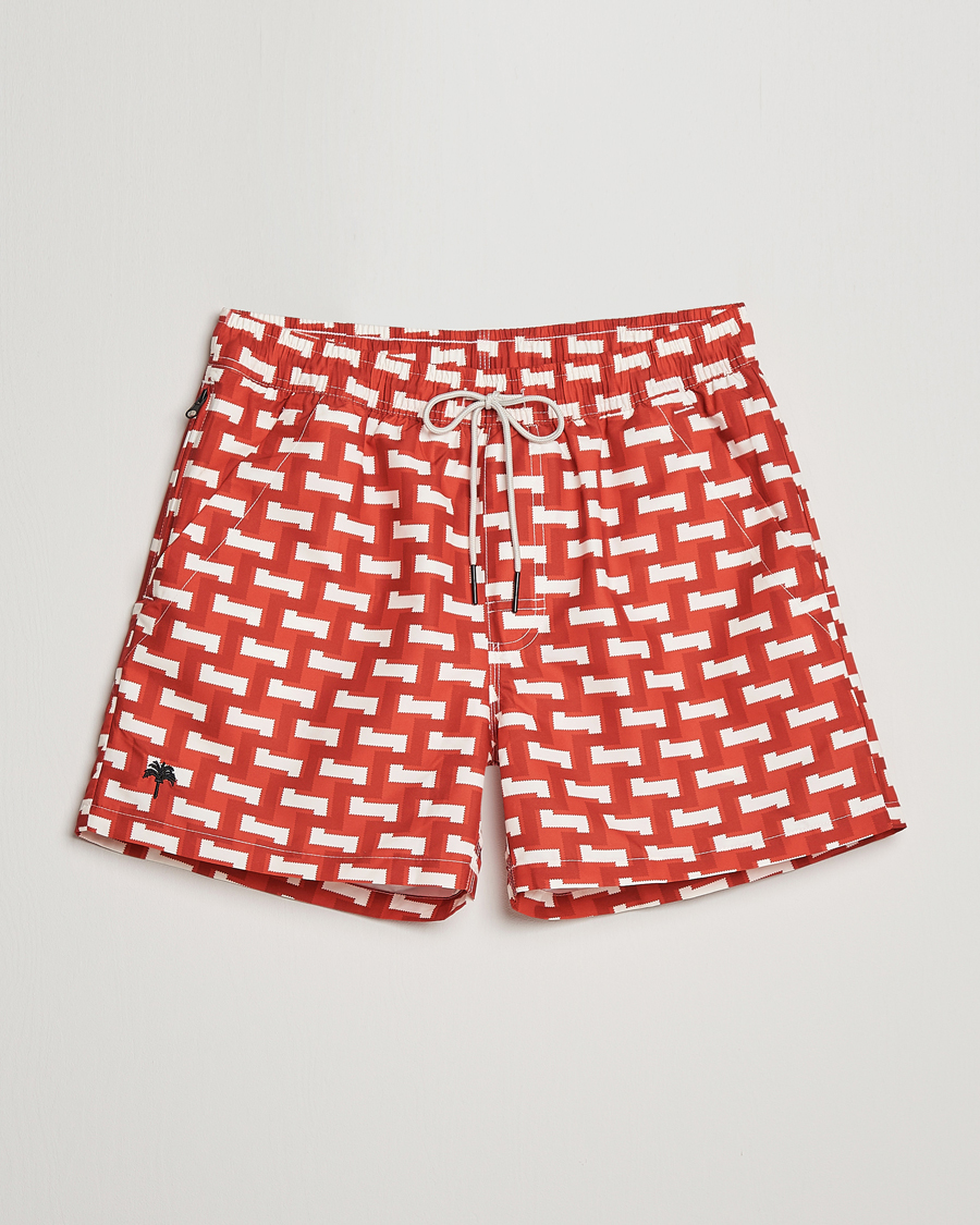 Hombres | Bañadores | OAS | Printed Swimshorts Layer Zig