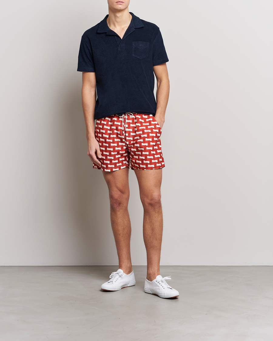 Hombres | Bañadores | OAS | Printed Swimshorts Layer Zig