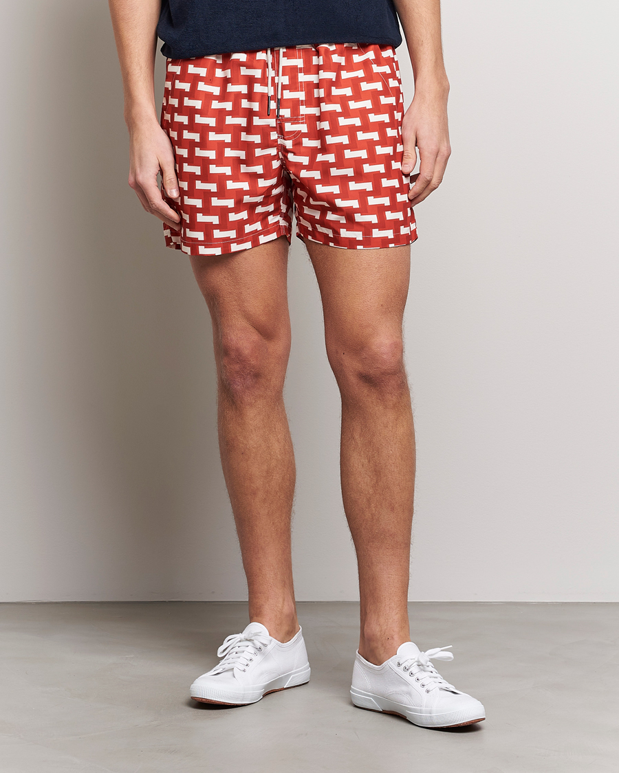 Hombres | Bañadores | OAS | Printed Swimshorts Layer Zig