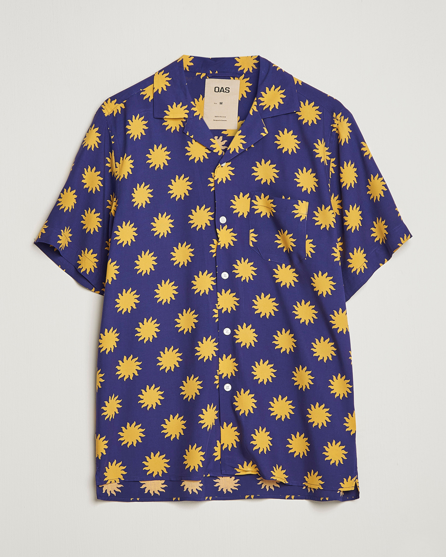 Hombres | Camisas | OAS | Viscose Resort Short Sleeve Shirt Sunday Sun