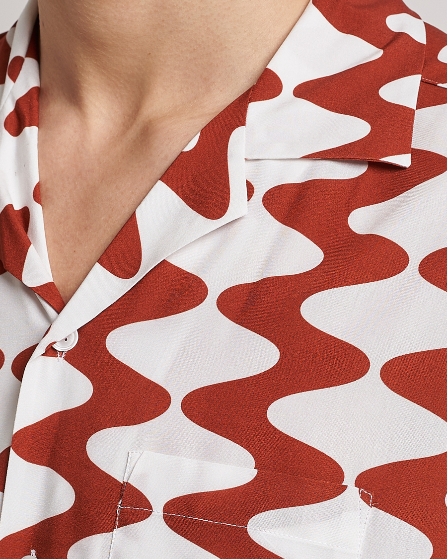 Hombres | Camisas | OAS | Viscose Resort Short Sleeve Shirt Big Lauda