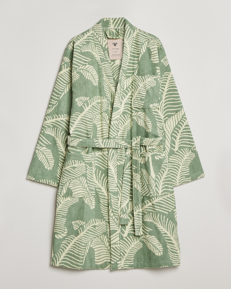 Hombres | Pijamas y batas | OAS | Terry Robe Banana Leaf