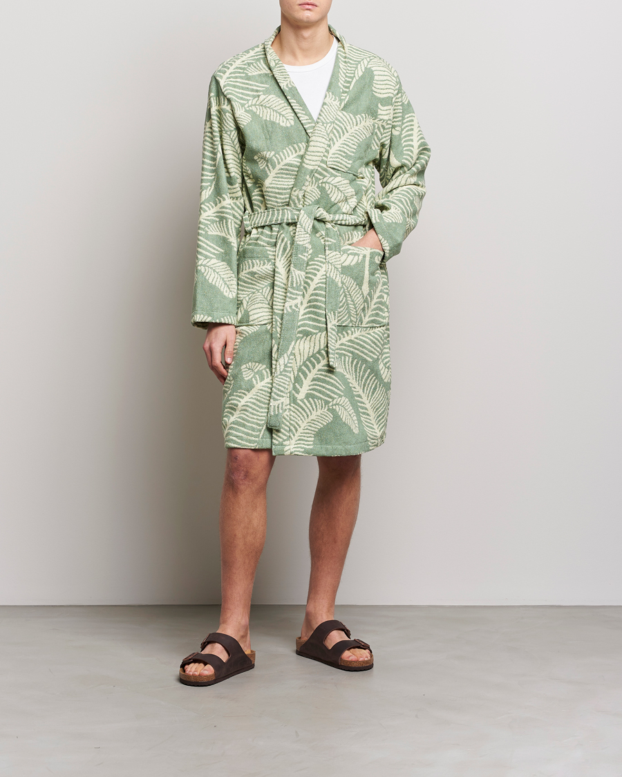 Hombres | Pijamas y batas | OAS | Terry Robe Banana Leaf