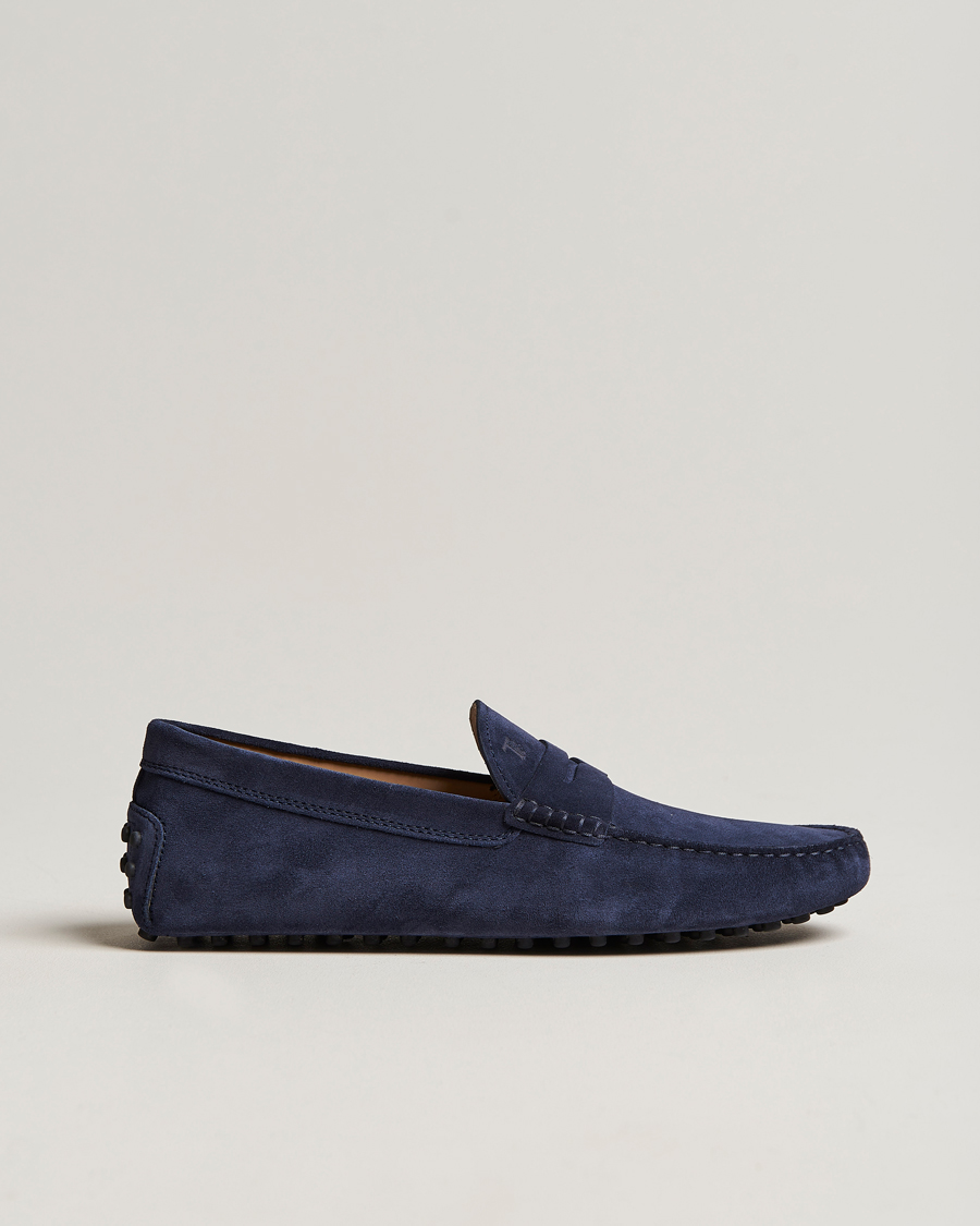 Hombres | Tod's City Gommino Navy Suede | Tod's | City Gommino Navy Suede