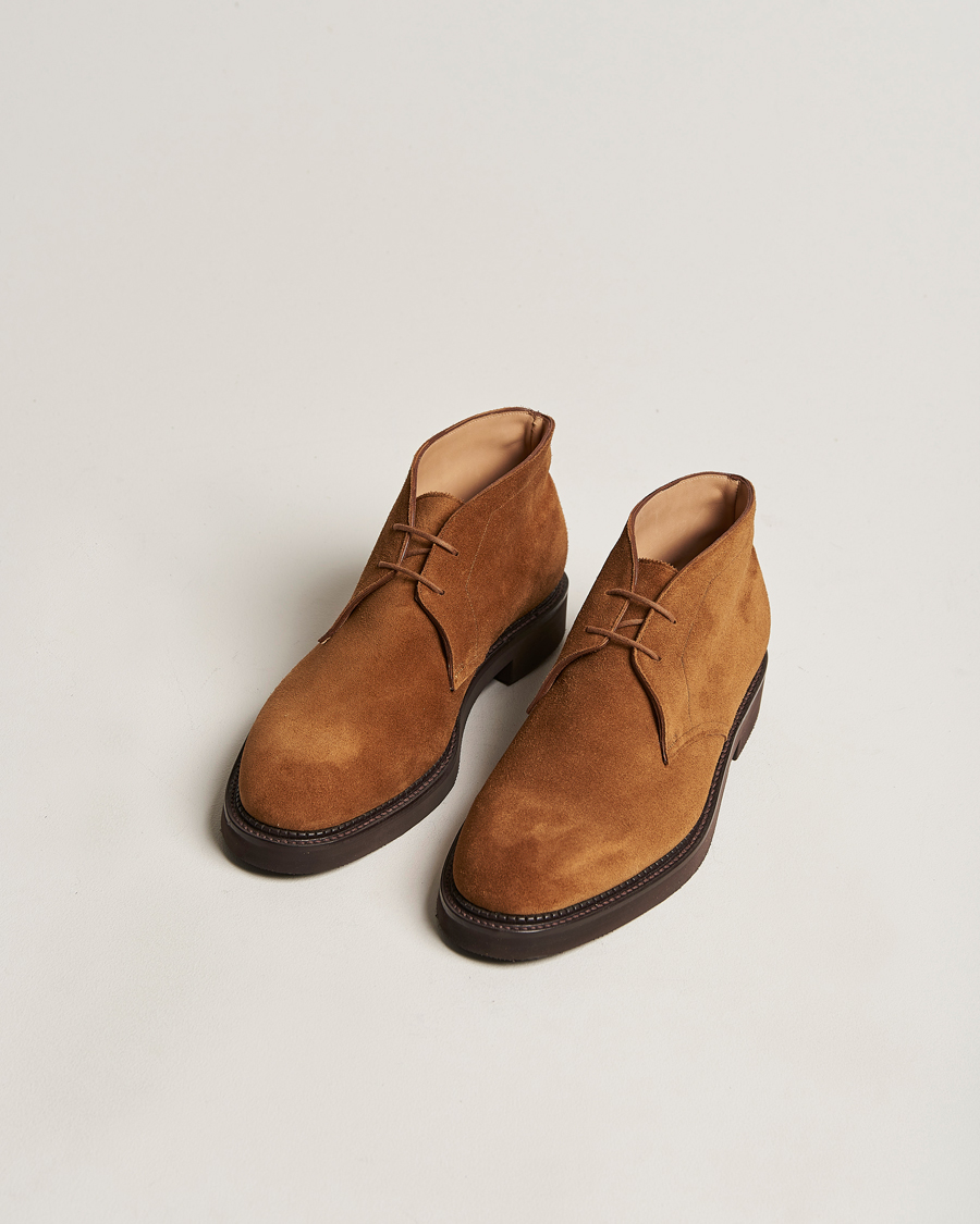 Hombres | John Lobb Heywood Chukka Boots Tobacco Suede | John Lobb | Heywood Chukka Boots Tobacco Suede
