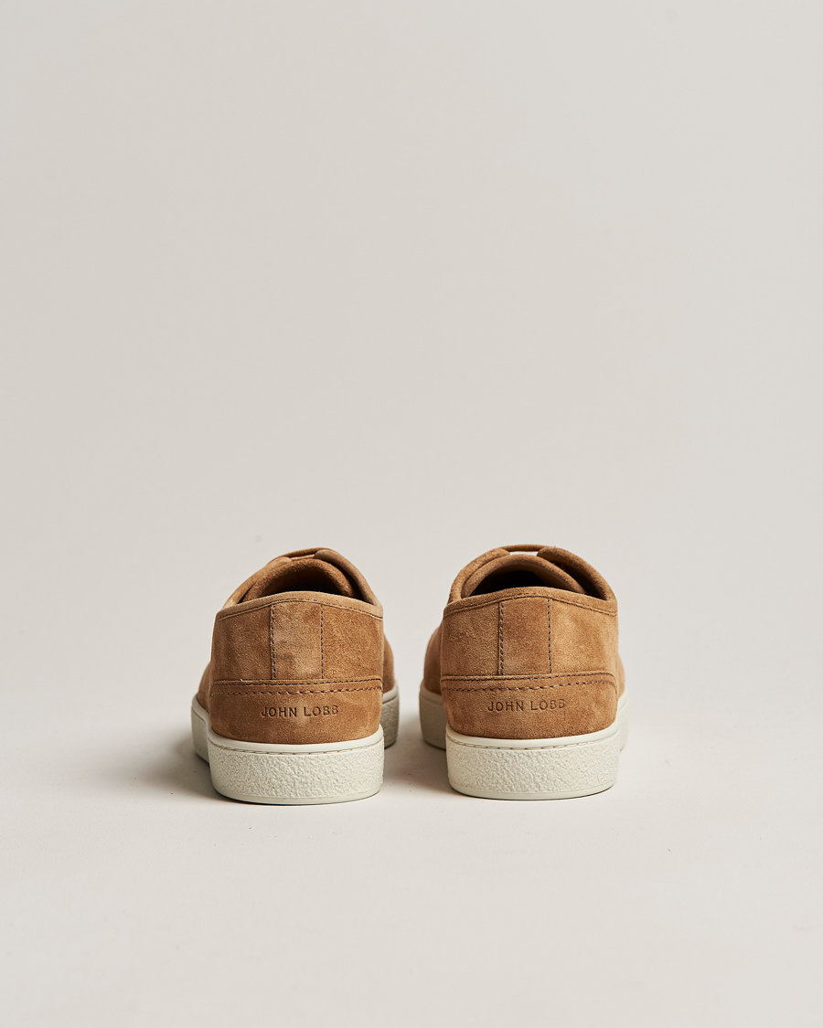 Hombres | John Lobb Stockwell Sneakers Cider Suede | John Lobb | Stockwell Sneakers Cider Suede