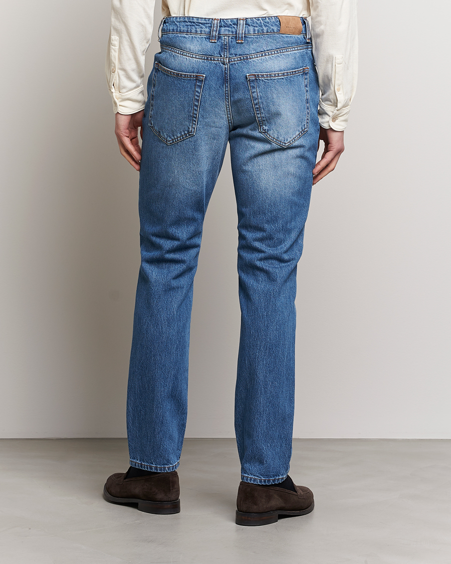 Hombres | Vaqueros | Boglioli | Denim Jeans Medium Wash