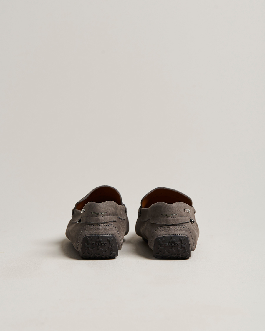 Hombres | Bally Peir Calf Leather Car Shoe Dark Mineral | Bally | Peir Calf Leather Car Shoe Dark Mineral