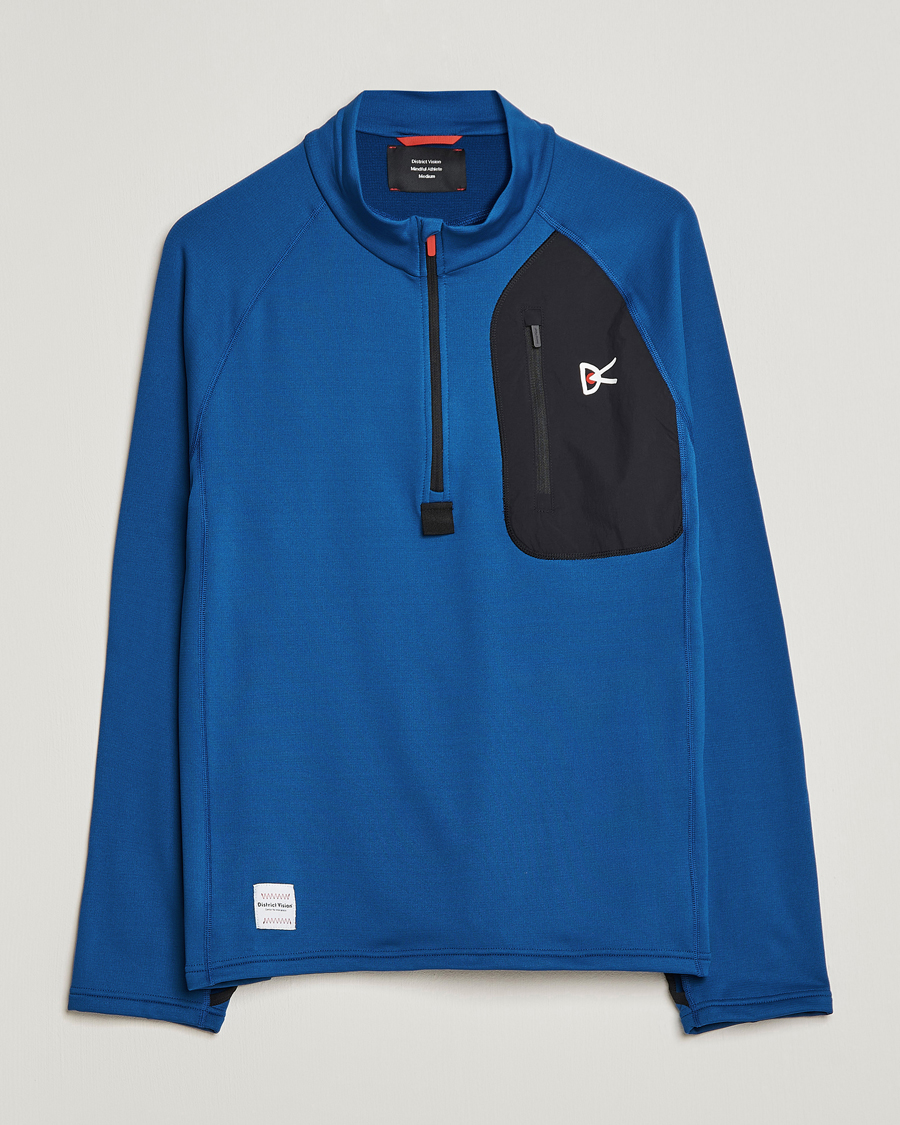 Hombres | Jerséis y prendas de punto | District Vision | Luca Thermal Fleece Navy