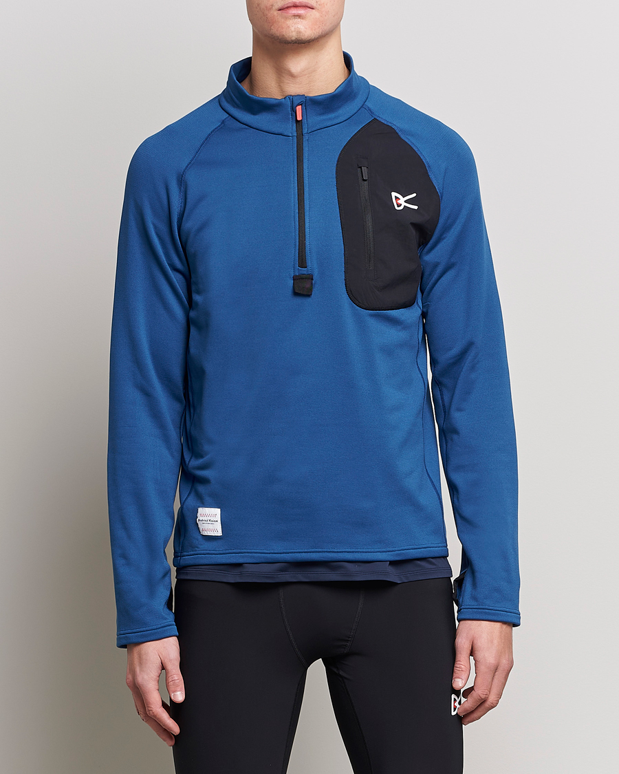 Hombres | Jerséis y prendas de punto | District Vision | Luca Thermal Fleece Navy