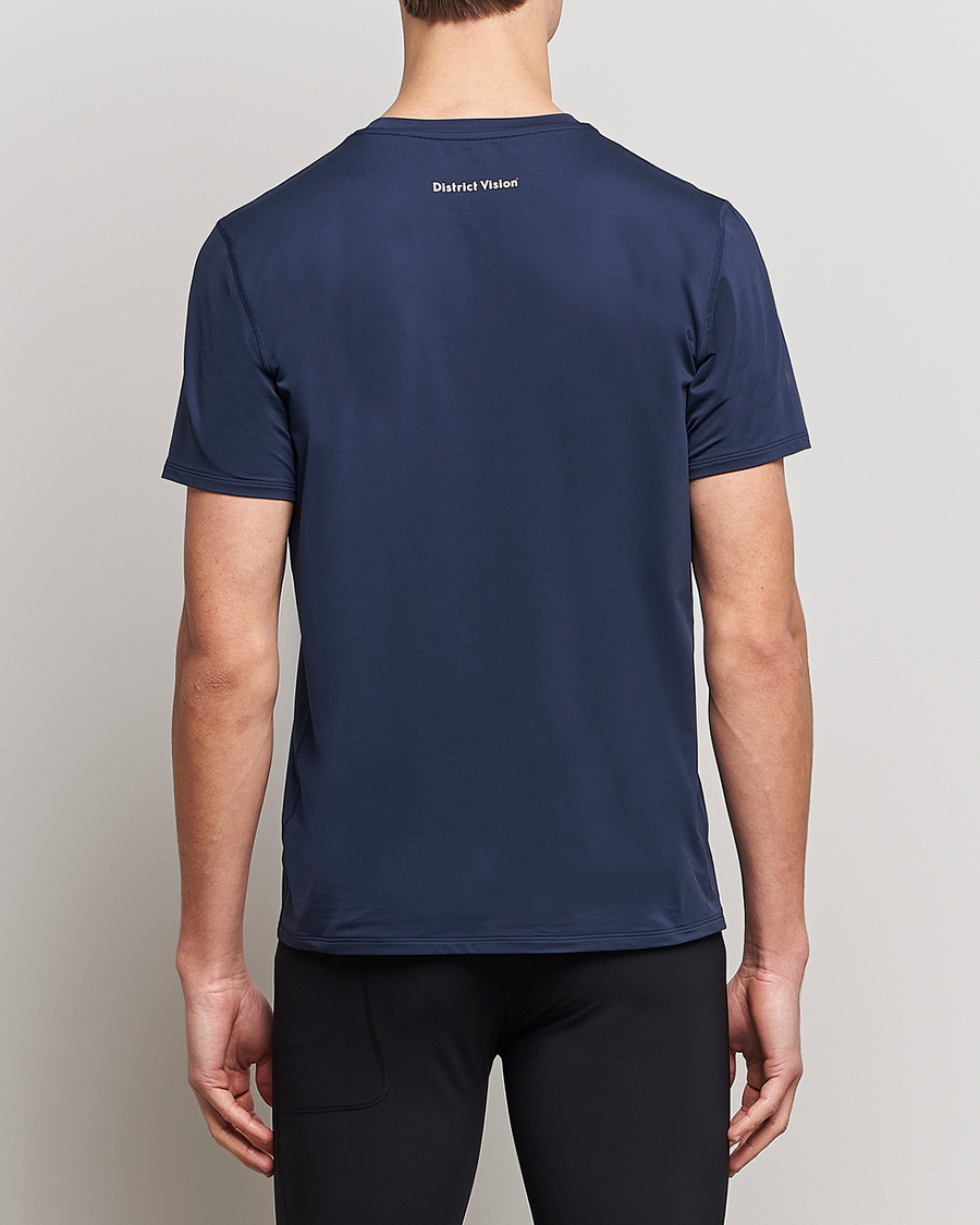 Hombres | Camisetas | District Vision | Deva-Tech Short Sleeve T-Shirt Navy