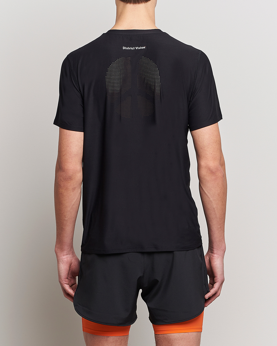Hombres | Camisetas | District Vision | Aloe-Tech Short Sleeve T-Shirt Black