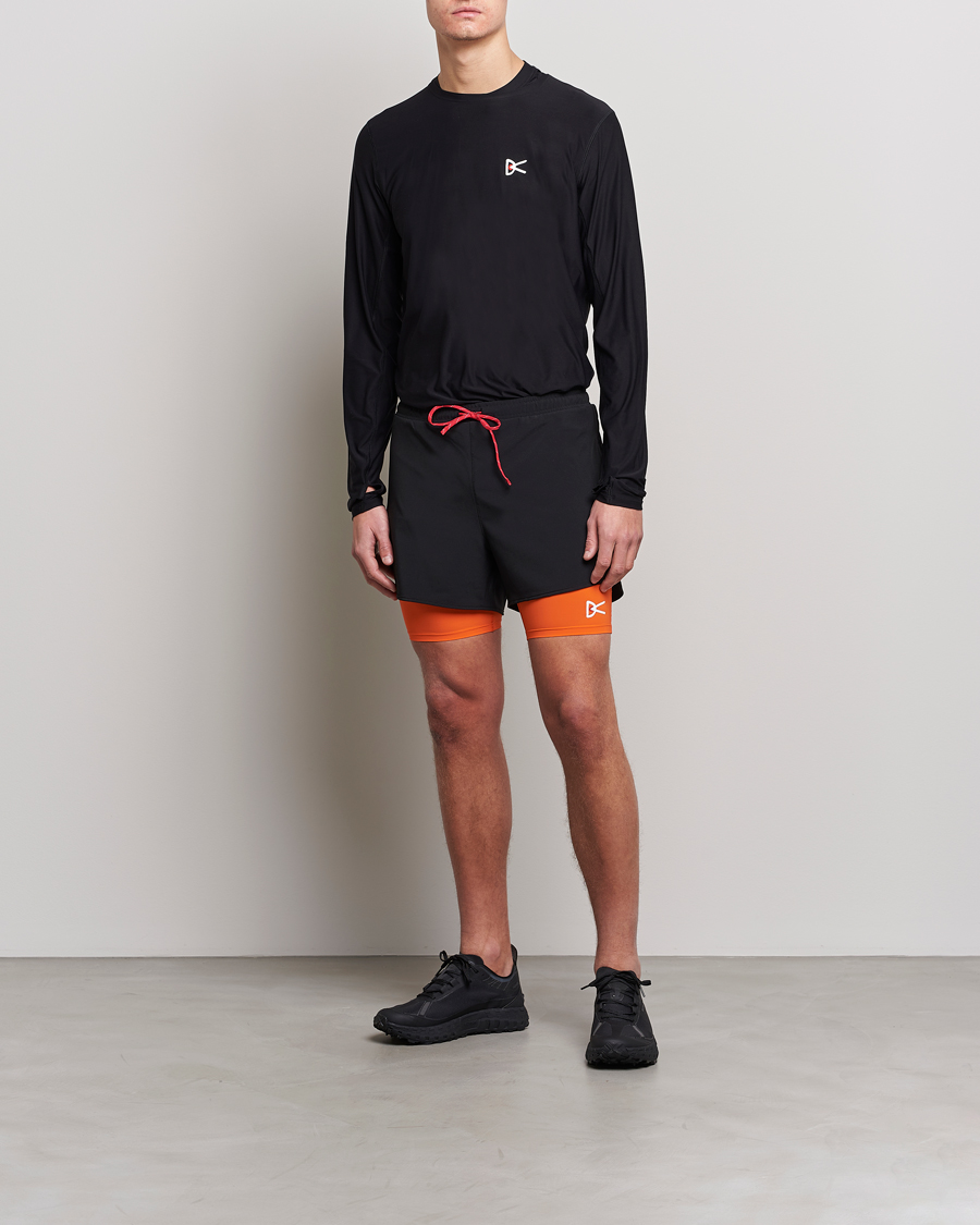 Hombres | Pantalones cortos | District Vision | Aaron Trail Shorts Black