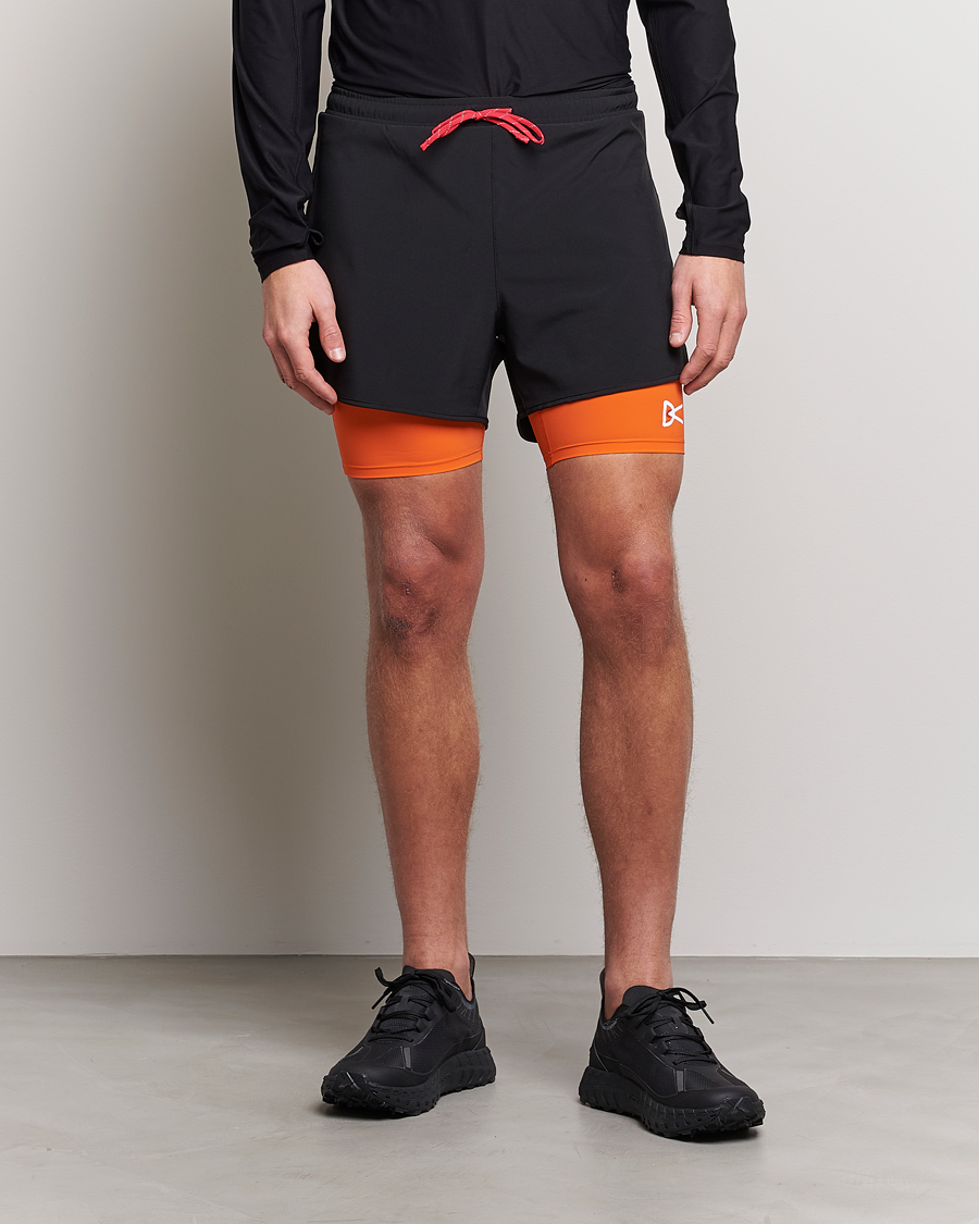 Hombres | Pantalones cortos | District Vision | Aaron Trail Shorts Black