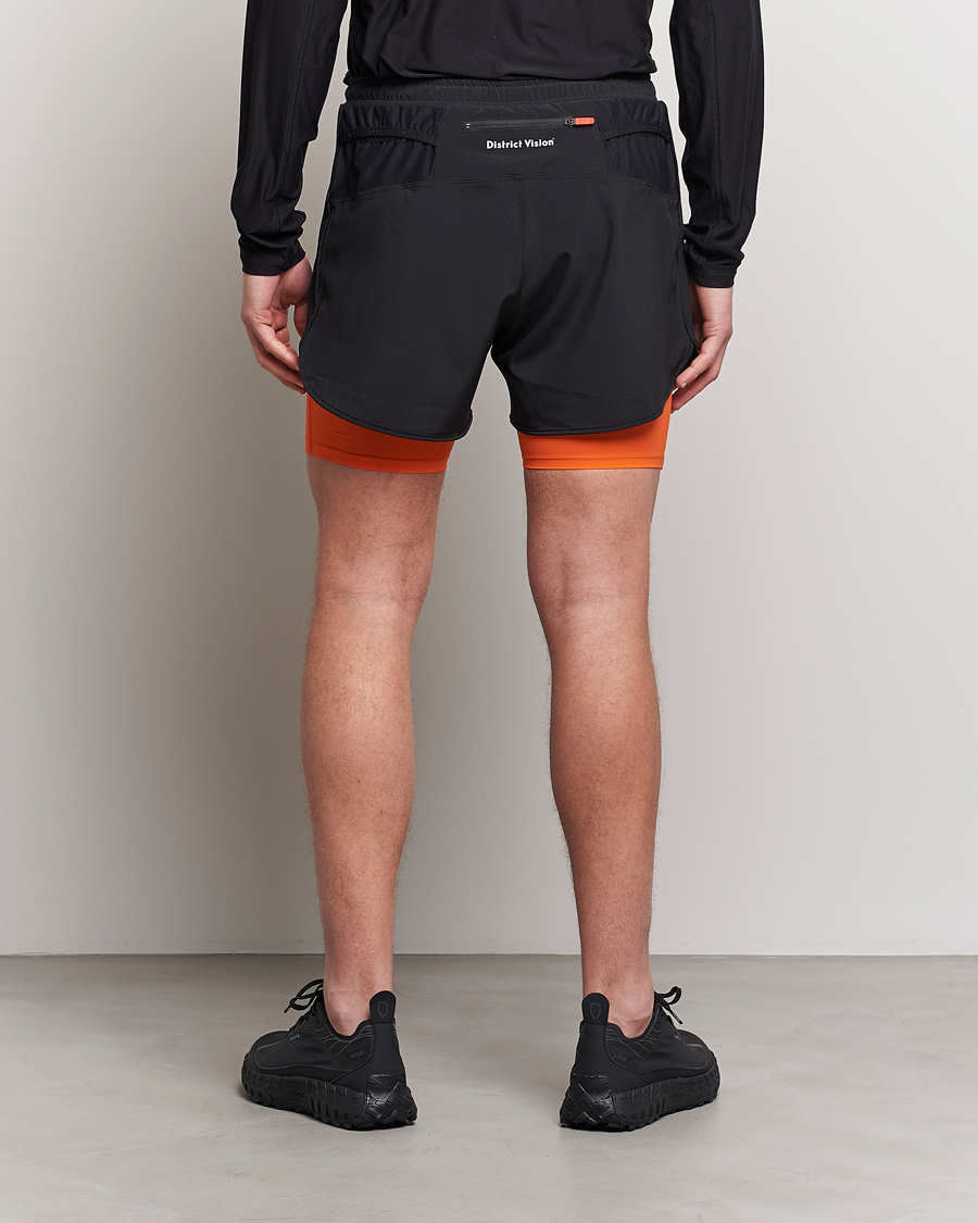 Hombres | Pantalones cortos | District Vision | Aaron Trail Shorts Black