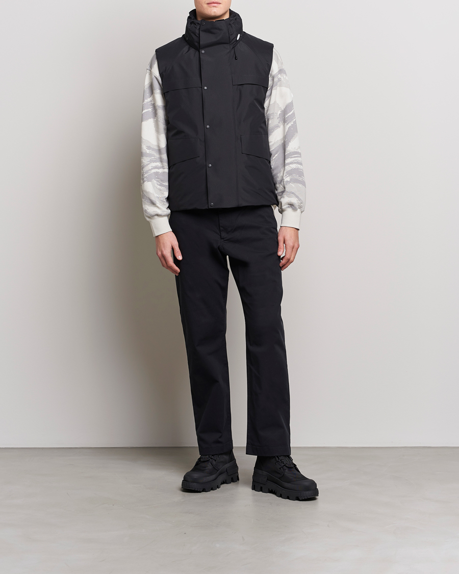 Hombres | Chalecos | Moncler Genius | 4 Moncler Hyke Vanil Hooded Vest Black