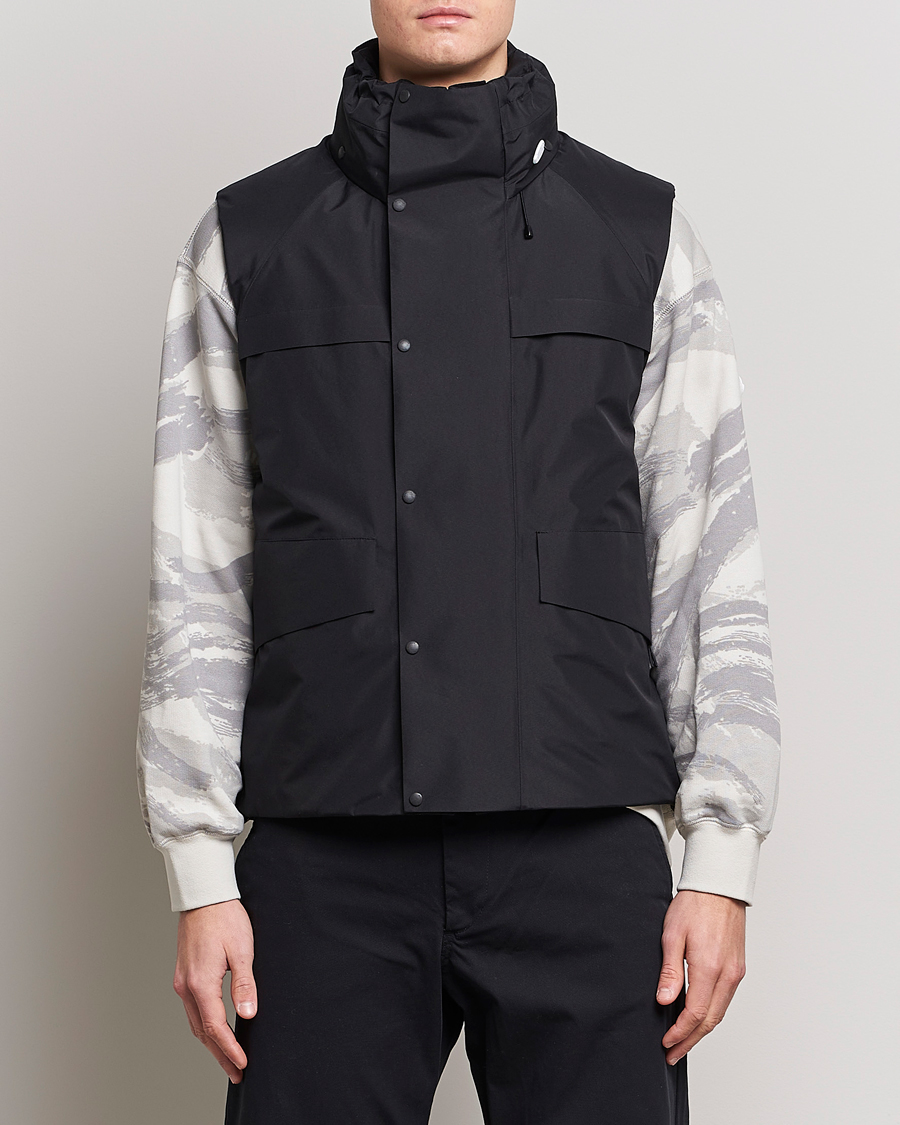 Hombres | Chalecos | Moncler Genius | 4 Moncler Hyke Vanil Hooded Vest Black