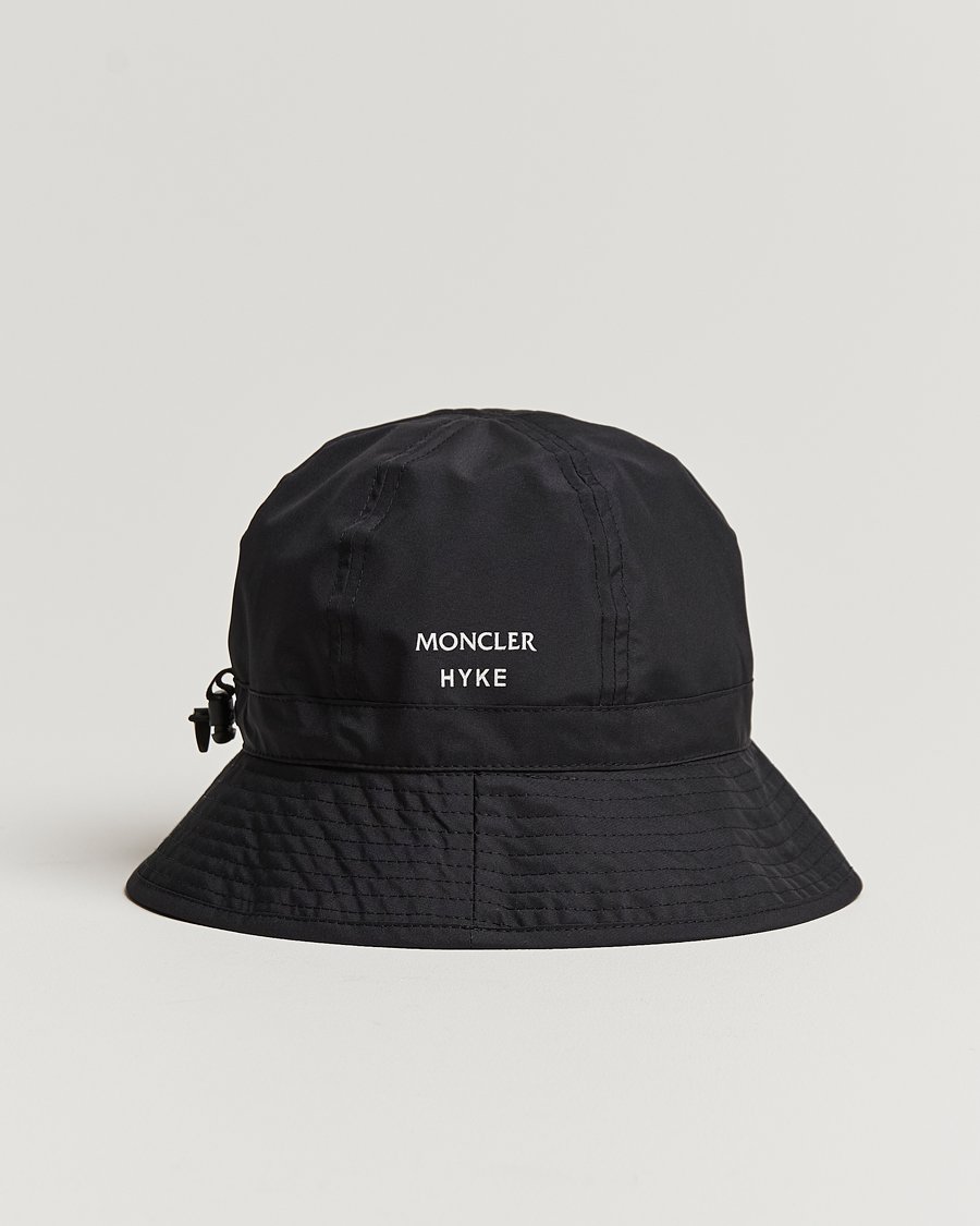Hombres | 4 Moncler Hyke Bucket Hat Black | Moncler Genius | 4 Moncler Hyke Bucket Hat Black