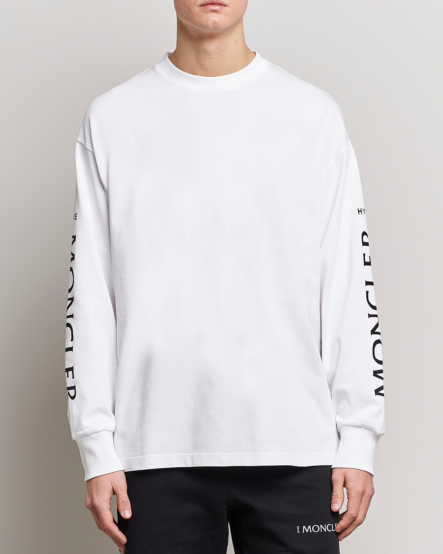 Hombres | Camisetas | Moncler Genius | 4 Moncler Hyke Long Sleeve T-Shirt White