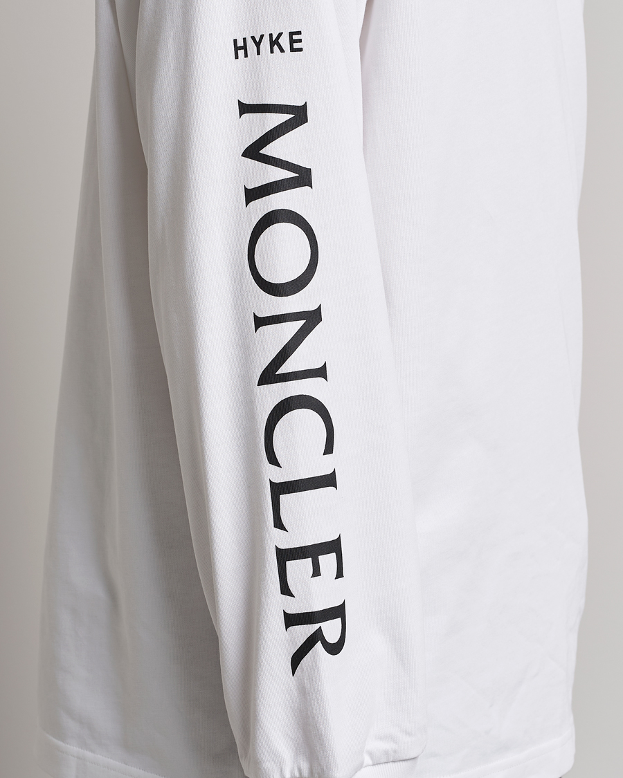 Hombres | Camisetas | Moncler Genius | 4 Moncler Hyke Long Sleeve T-Shirt White