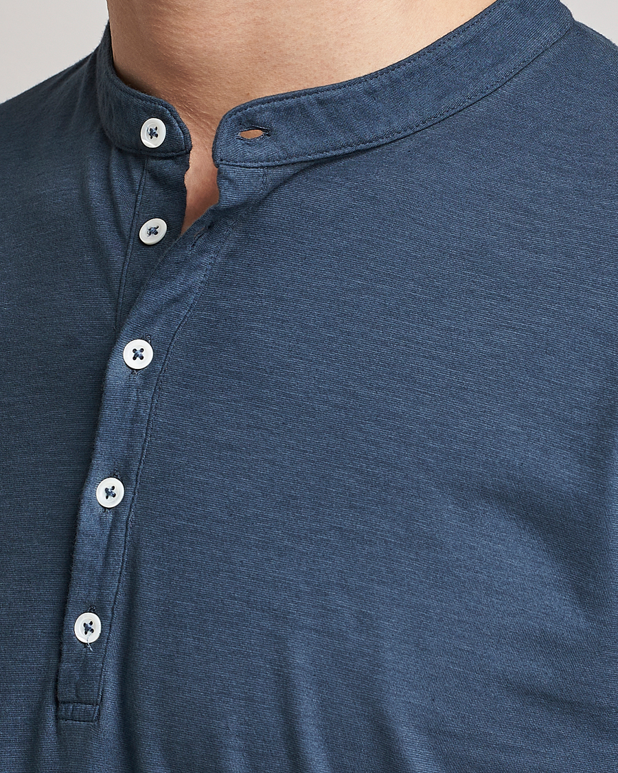 Hombres | Jerséis y prendas de punto | Massimo Alba | Hawai Watercolor Henley Moon Rock