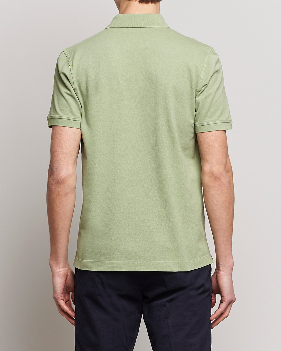Hombres | Polos | Piacenza Cashmere | Portofino Short Sleeve Polo Mint