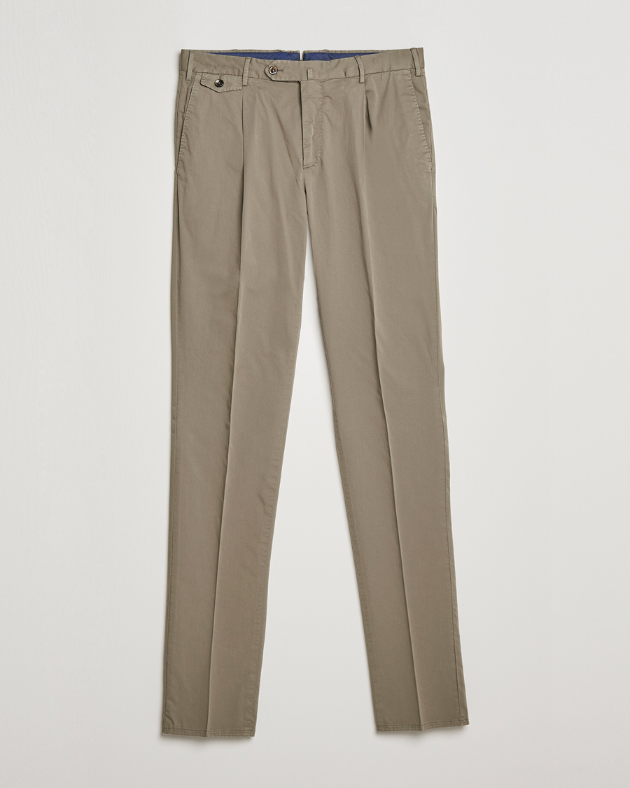 Hombres | Pantalones | PT01 | Gentleman Fit Cotton Stretch Chinos Taupe