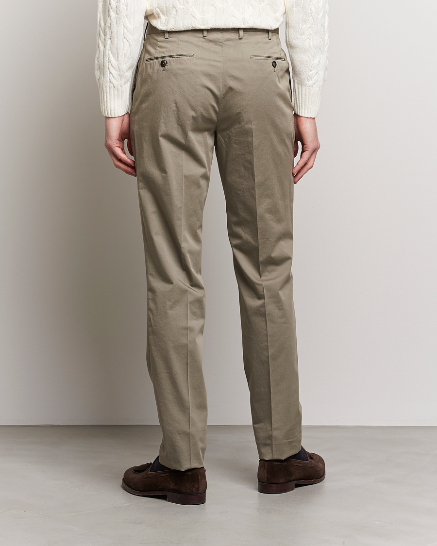 Hombres | Pantalones | PT01 | Gentleman Fit Cotton Stretch Chinos Taupe