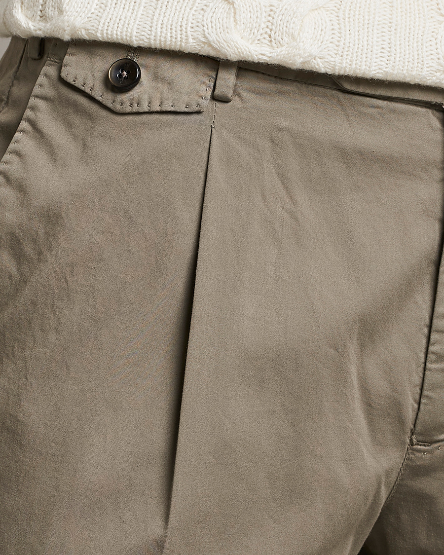 Hombres | Pantalones | PT01 | Gentleman Fit Cotton Stretch Chinos Taupe