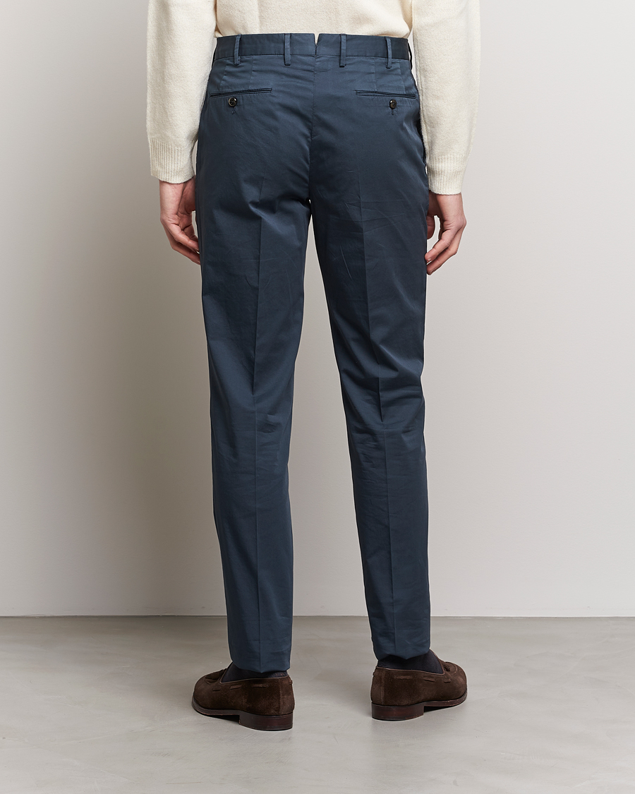 Hombres | Pantalones | PT01 | Gentleman Fit Cotton Stretch Chinos Navy