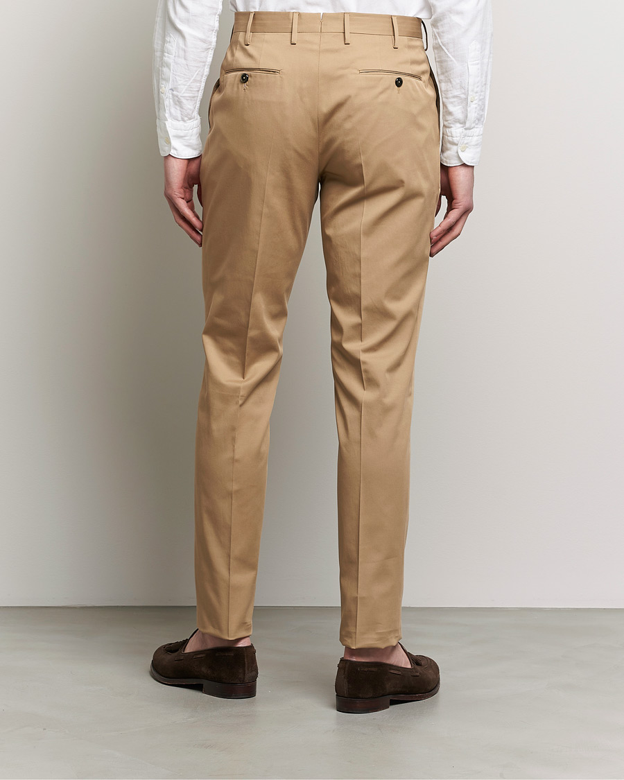 Hombres | Pantalones | PT01 | Gentleman Fit Silkochino Trousers Beige