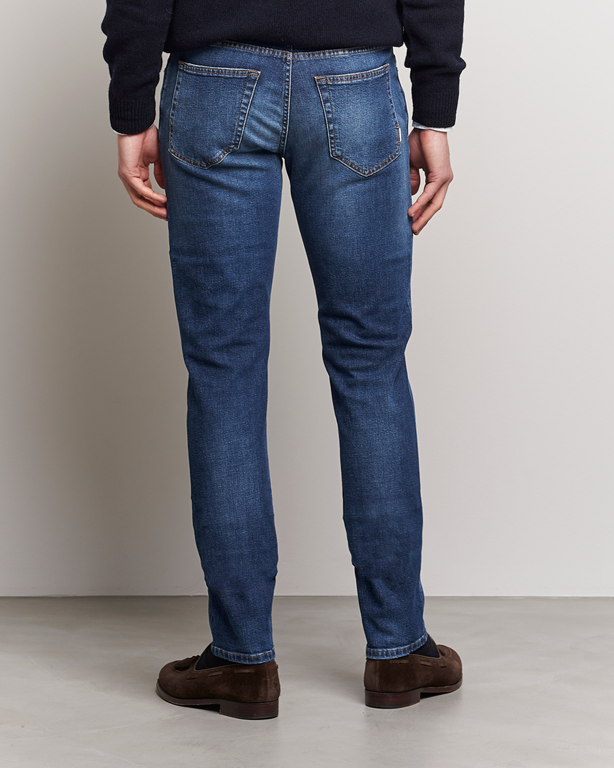 Hombres | Vaqueros | PT01 | Slim Fit Stretch Jeans Blue Wash