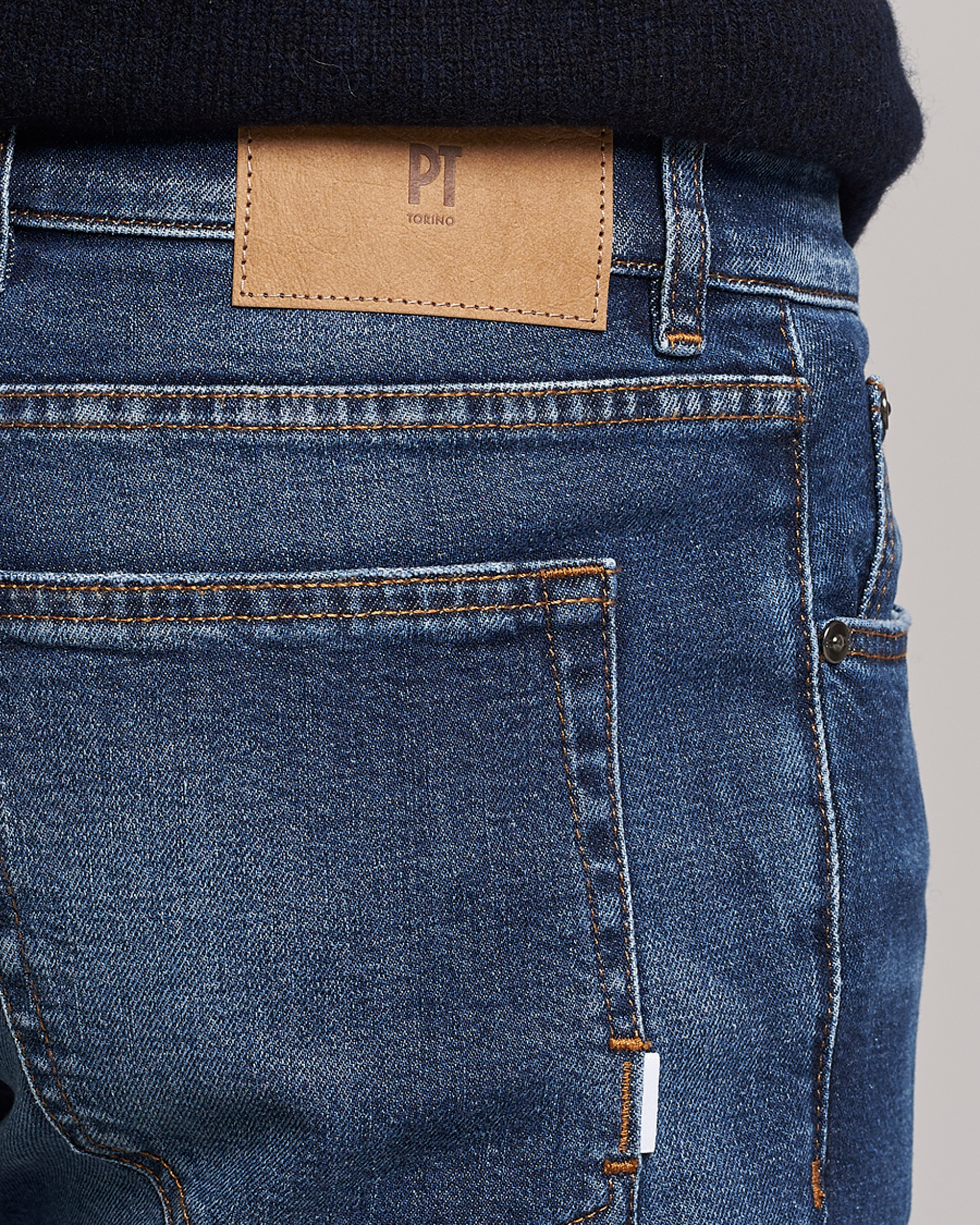 Hombres | Vaqueros | PT01 | Slim Fit Stretch Jeans Blue Wash