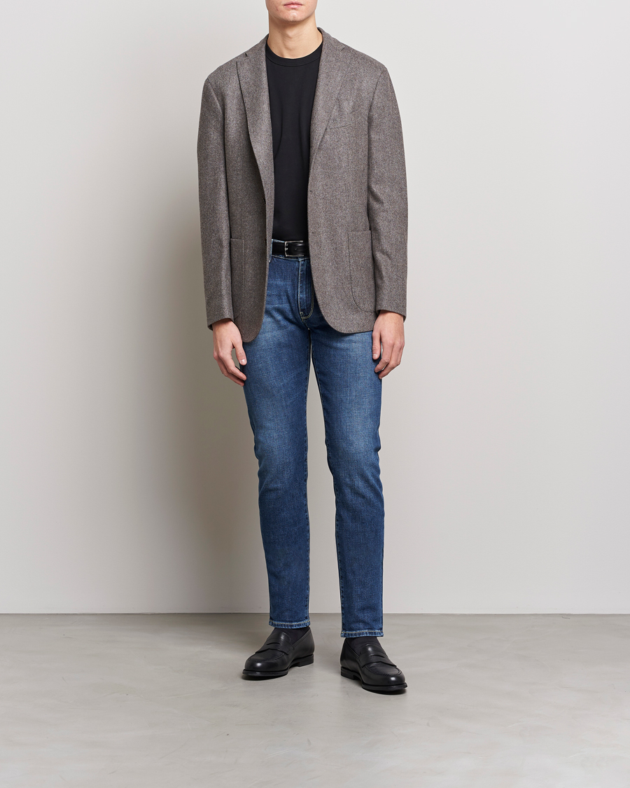 Hombres | Vaqueros | PT01 | Slim Fit Stretch Jeans Medium Blue Wash