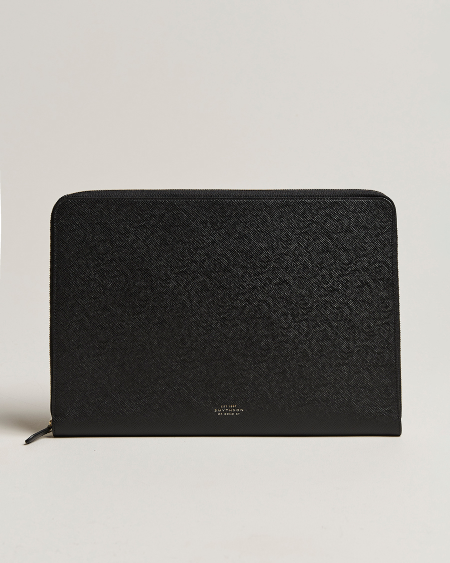 Hombres | Smythson Panama Laptop Case 13
