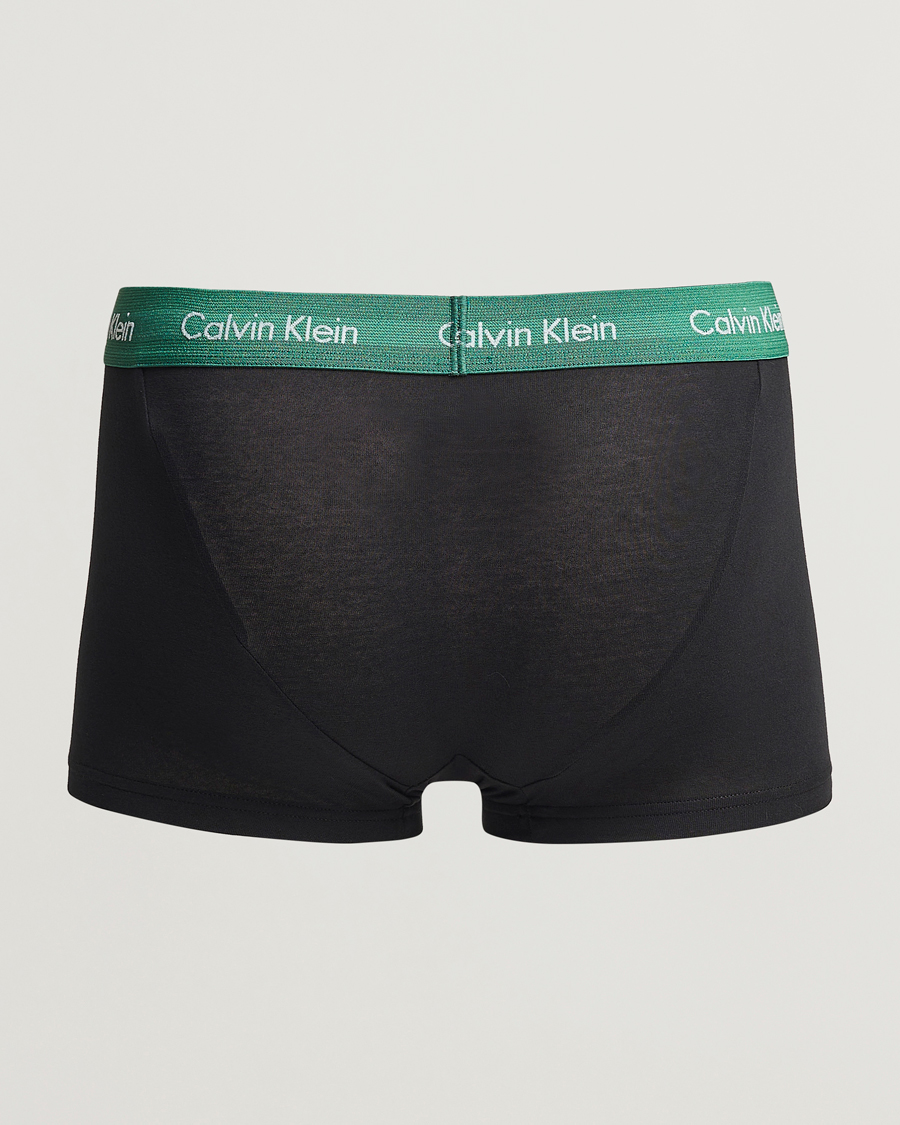 Hombres | Ropa interior y calcetines | Calvin Klein | Cotton Stretch Trunk 3-Pack Black
