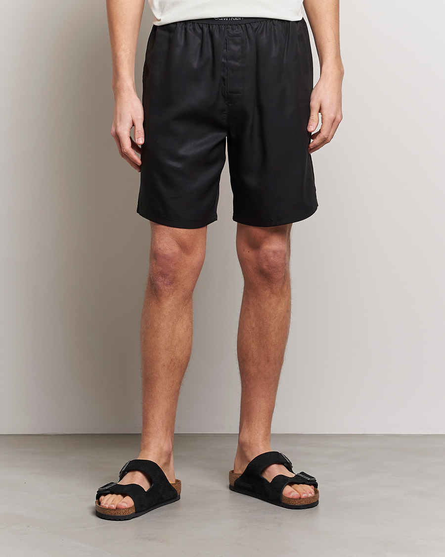 Hombres | Pantalones cortos | Calvin Klein | Lyocell Loungewear Shorts Black