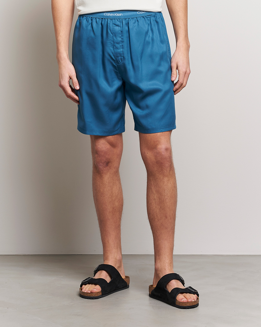 Hombres | Pantalones cortos | Calvin Klein | Lyocell Loungewear Shorts Midnight