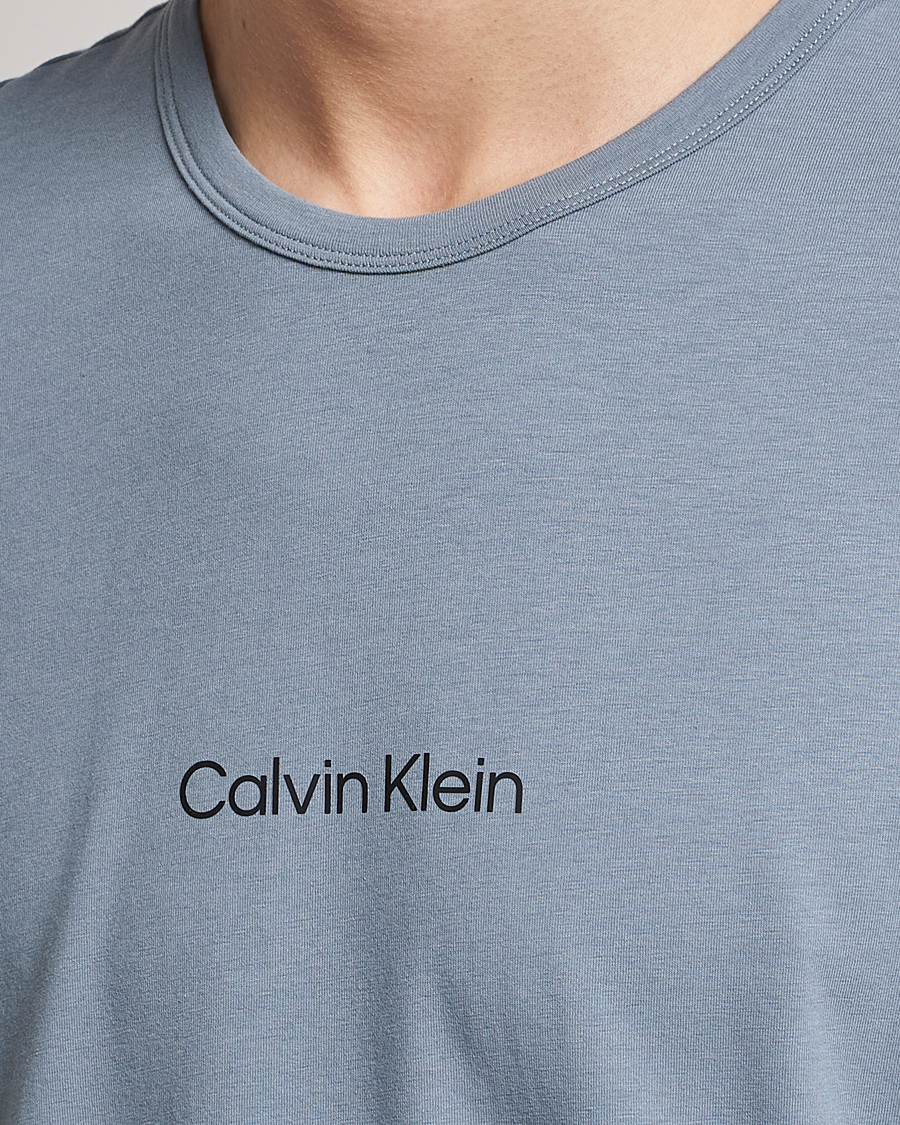 Hombres | Camisetas | Calvin Klein | Logo Crew Neck Loungewear T-Shirt Beloved Blue