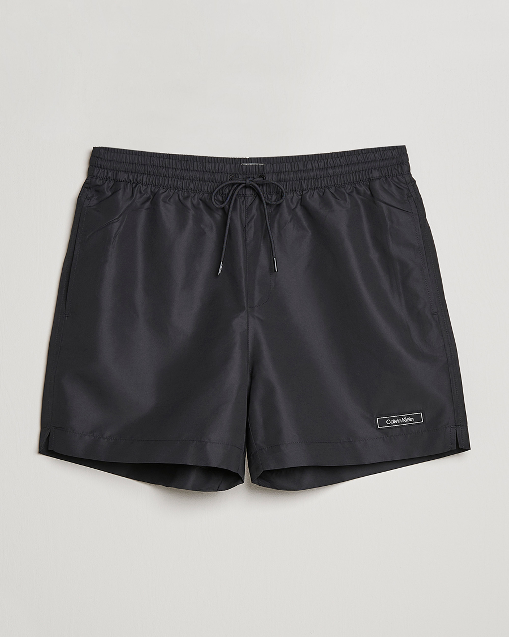 Hombres | Bañadores | Calvin Klein | Logo Drawstring Swimshorts Black