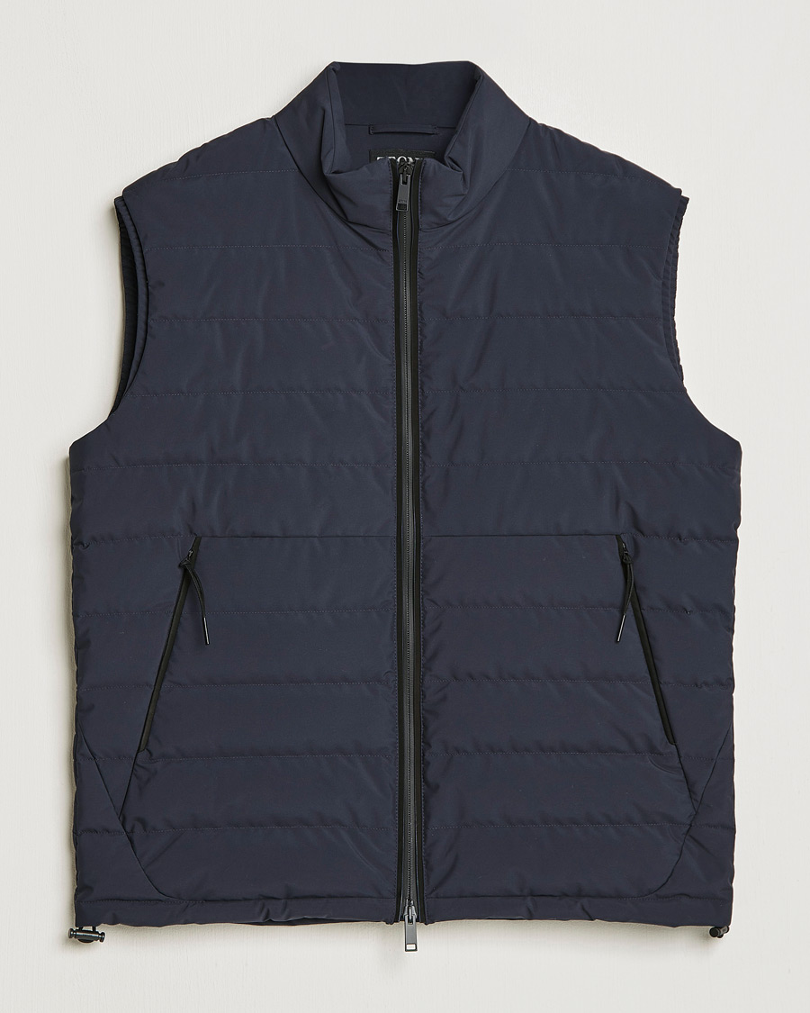 Hombres | Abrigos y chaquetas | Zegna | Stratos Padded Gilet Navy