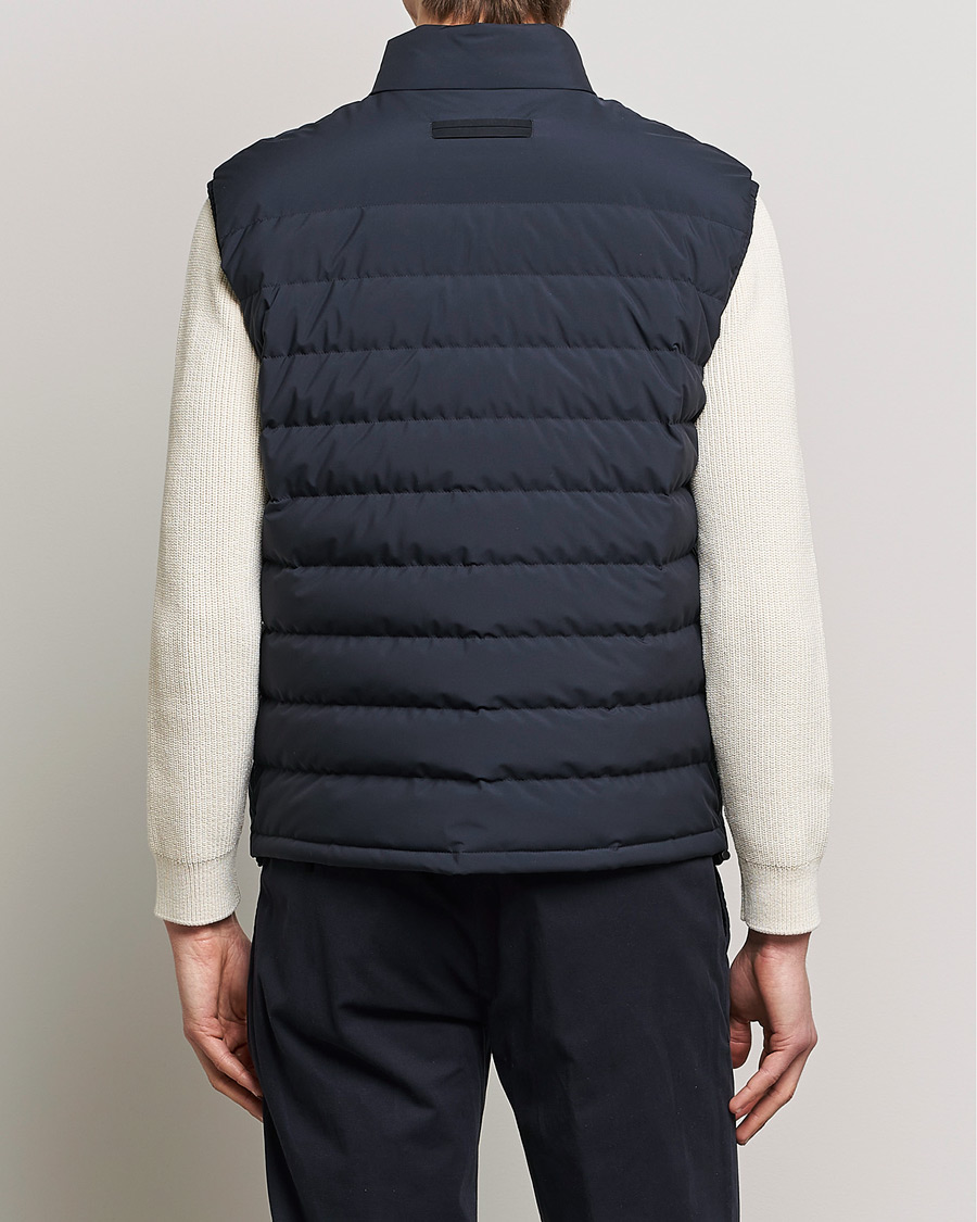 Hombres | Chalecos | Zegna | Stratos Padded Gilet Navy