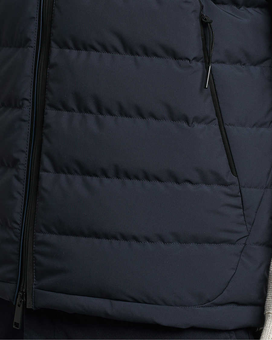 Hombres | Chalecos | Zegna | Stratos Padded Gilet Navy