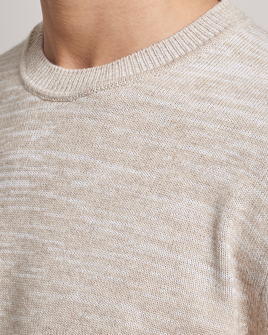 Hombres | Jerséis y prendas de punto | Zegna | Oasi Cashmere/Cotton Melange Sweater Beige