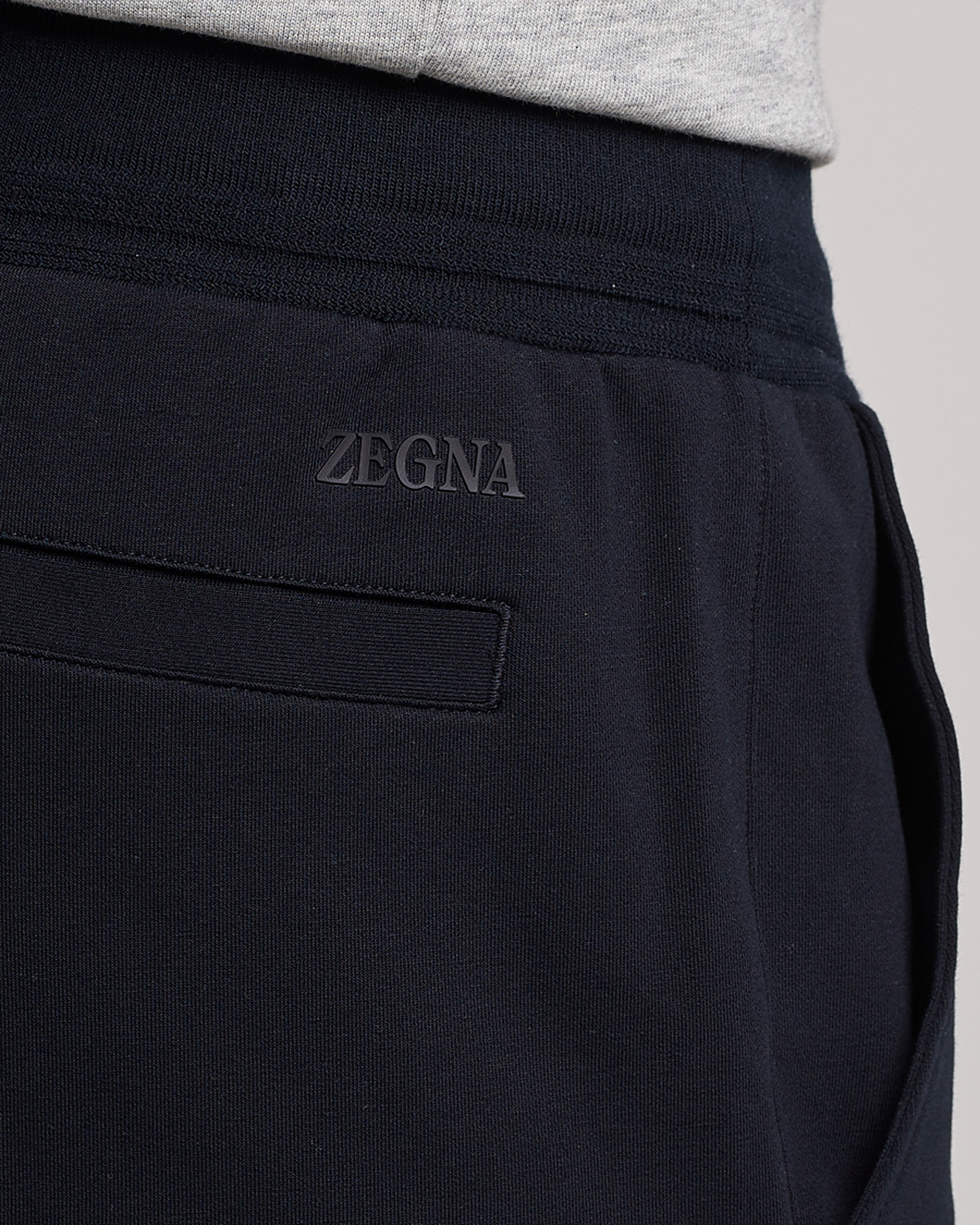 Hombres | Pantalones | Zegna | Cotton Stretch Joggers Navy